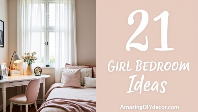 21 Girl Bedroom Ideas