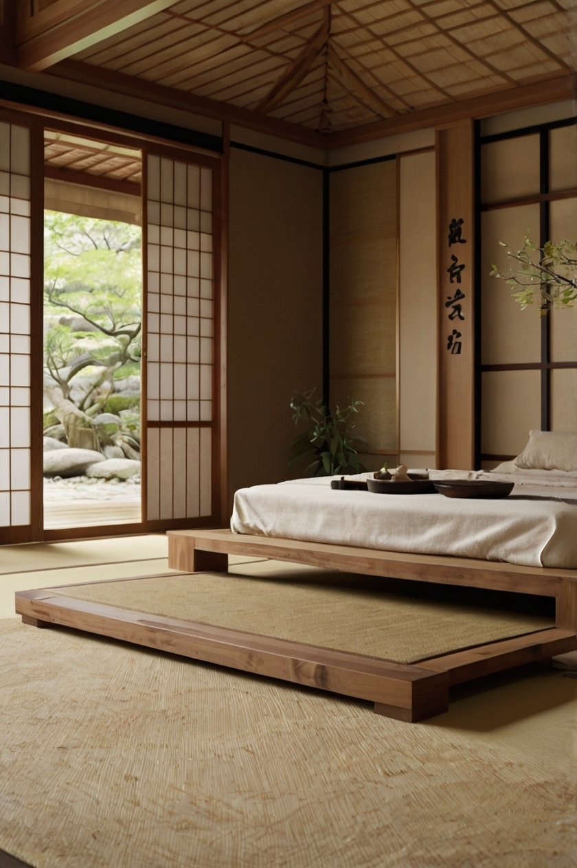 Japanese Zen Bedroom