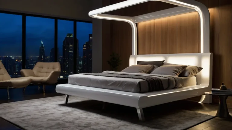 Canopy_Bed_with_LED_Lights