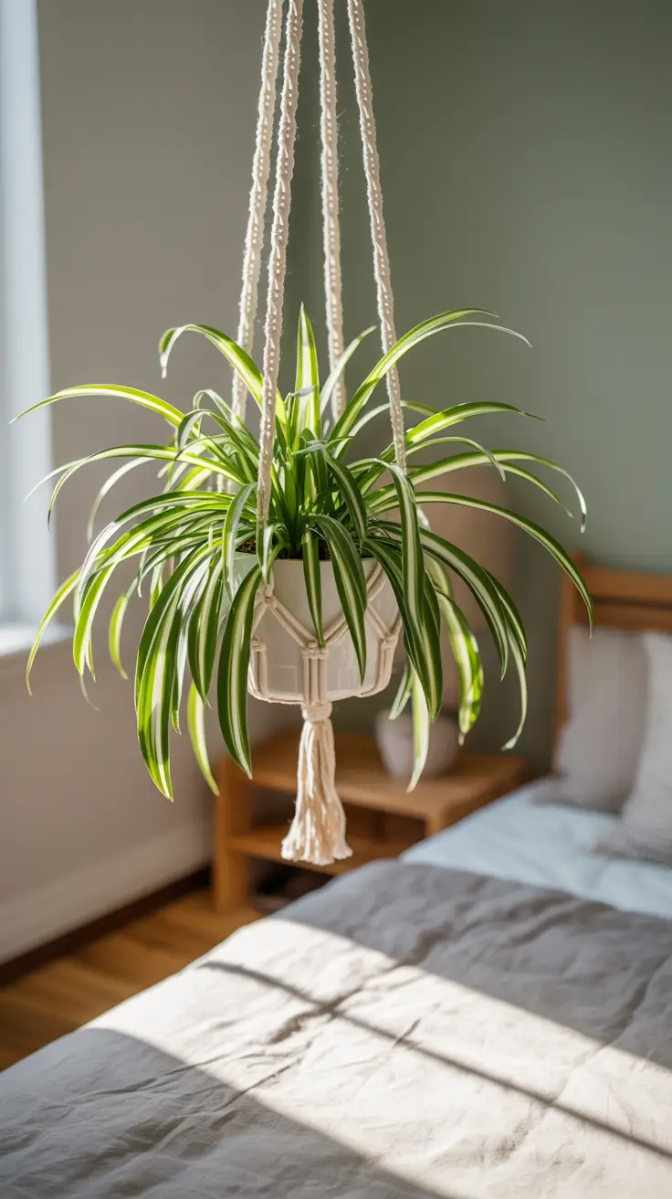 Spider Plant (Chlorophytum comosum)