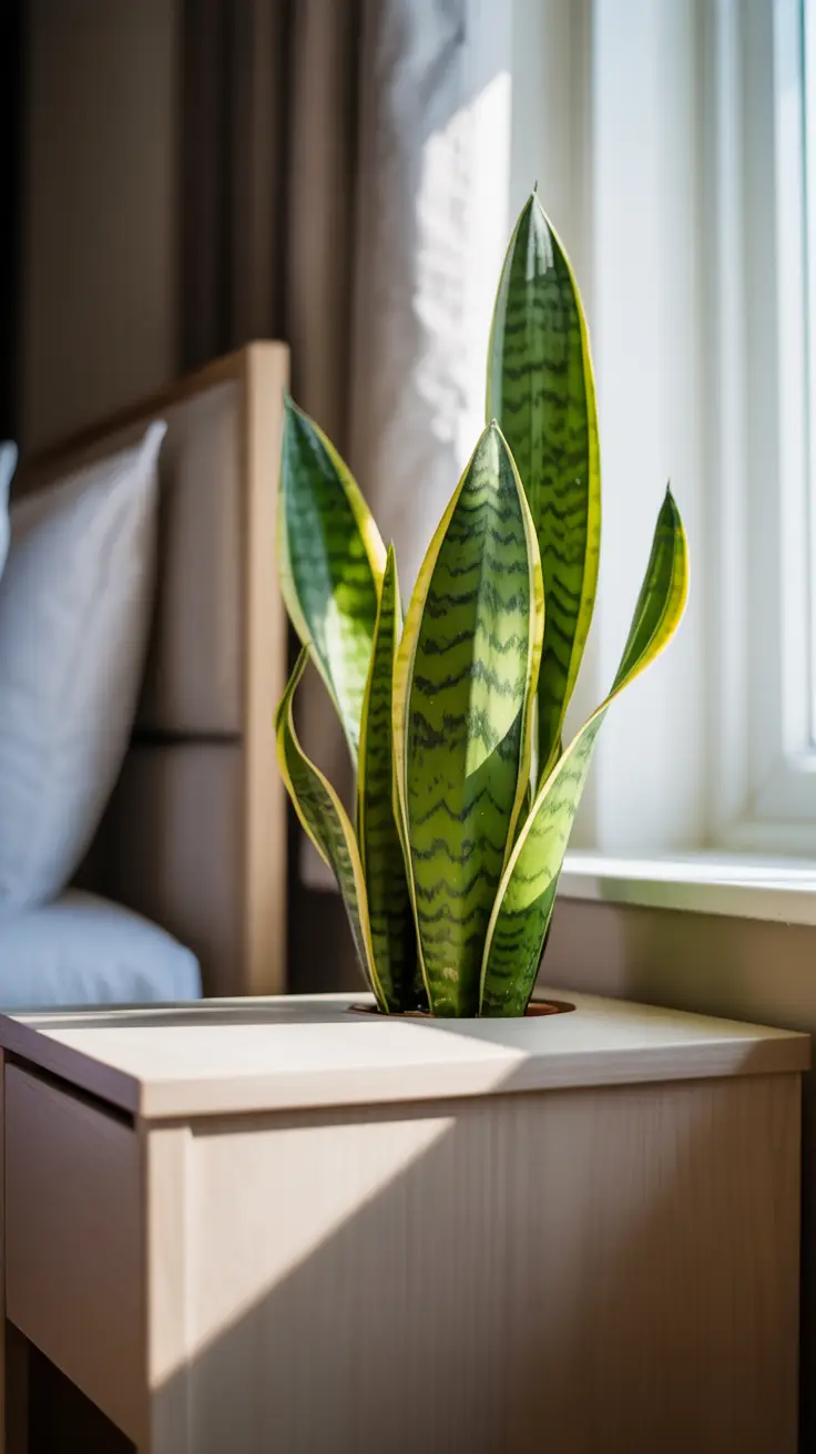 Snake Plant (Sansevieria) 