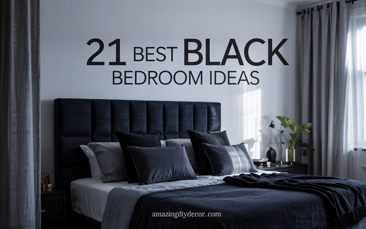 Black Bedroom IDEAS