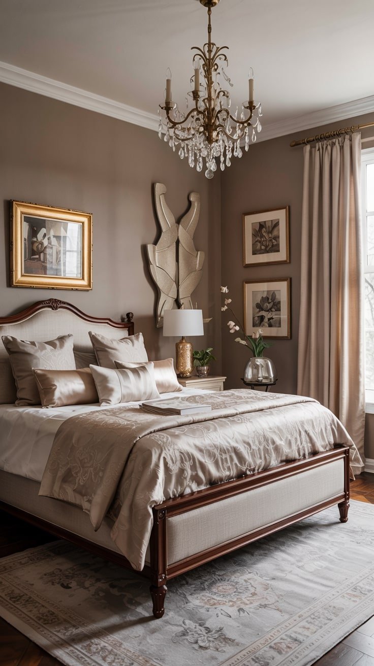 Mahogany and Champagne