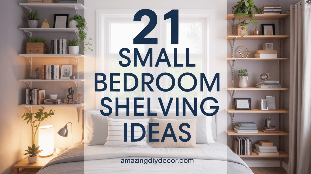Small Bedroom Shelving Ideas