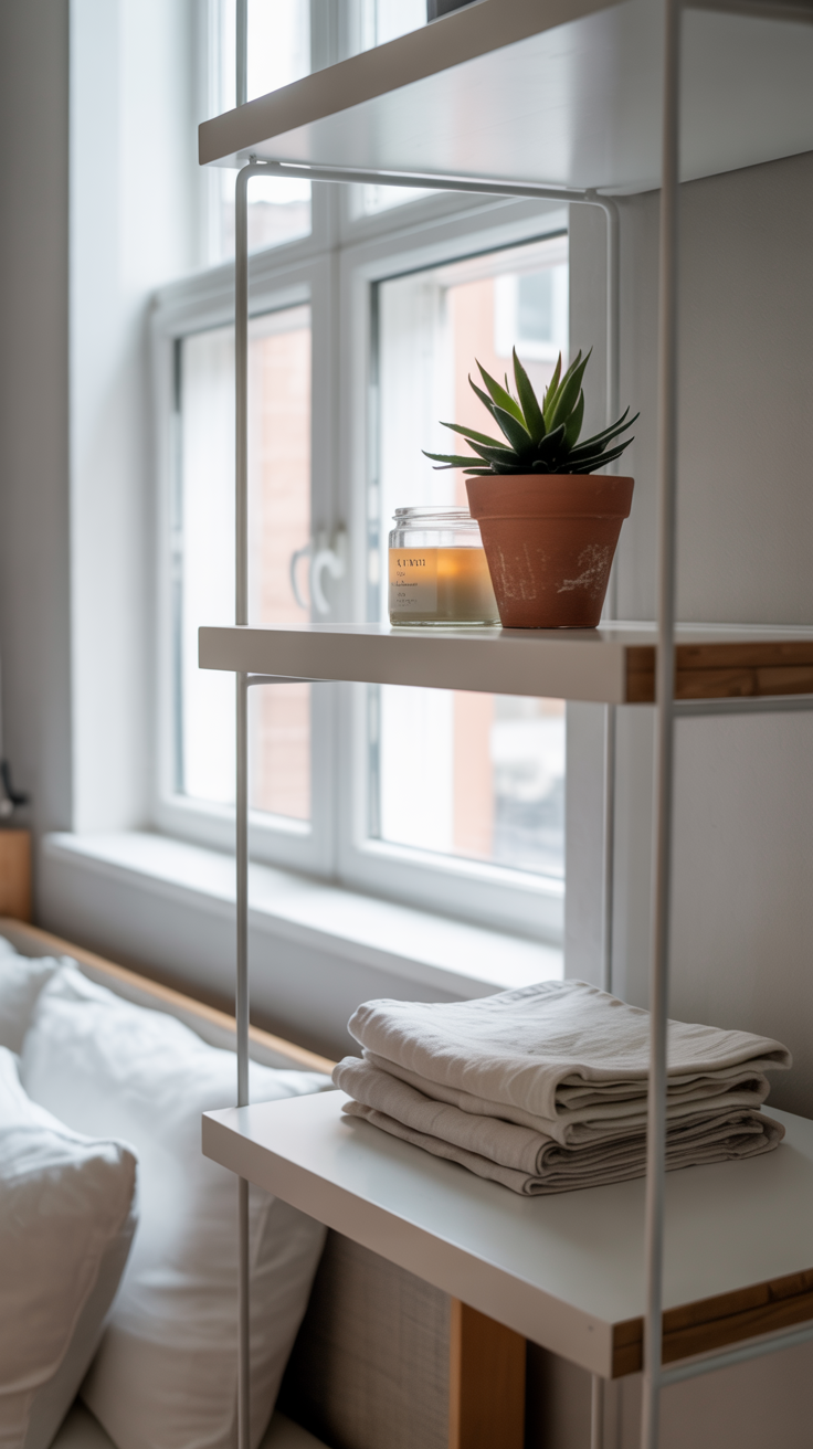 Use a Tiered Shelving System