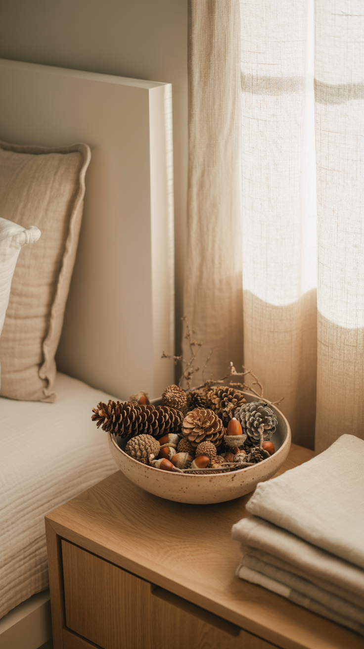 Infuse Nature with Pinecones and Twigs