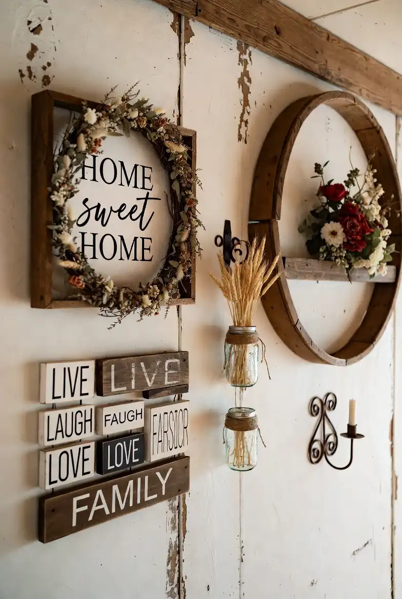 Burlap Wall Art