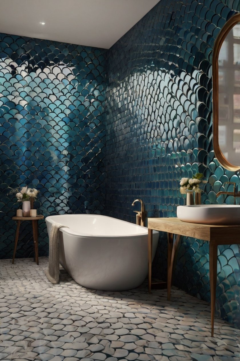 Fish Scale Tiles