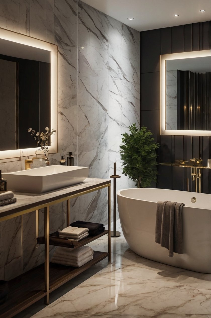 Minimalist Design Bathroom
