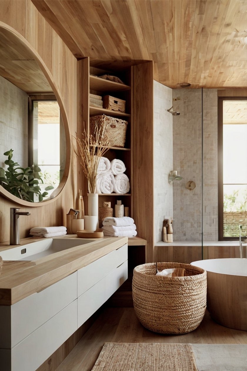 Woven Baskets and Storage