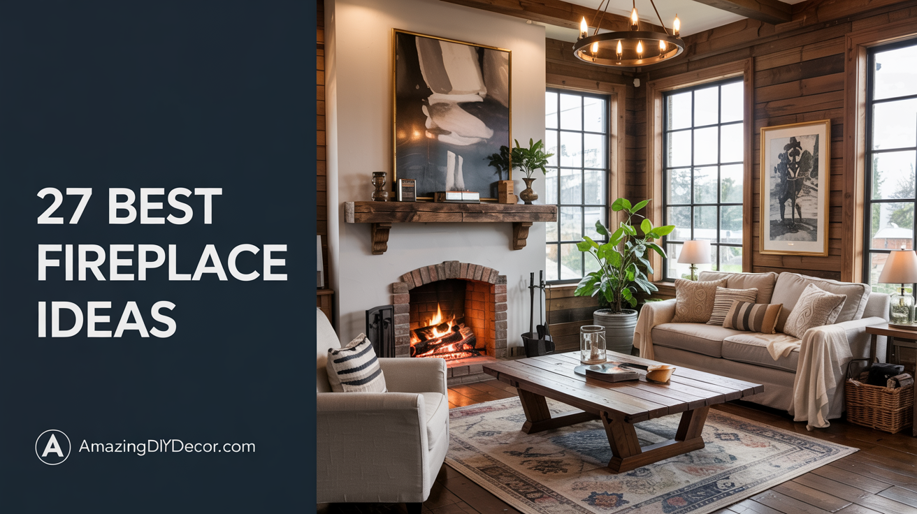27 Best Fireplace Ideas