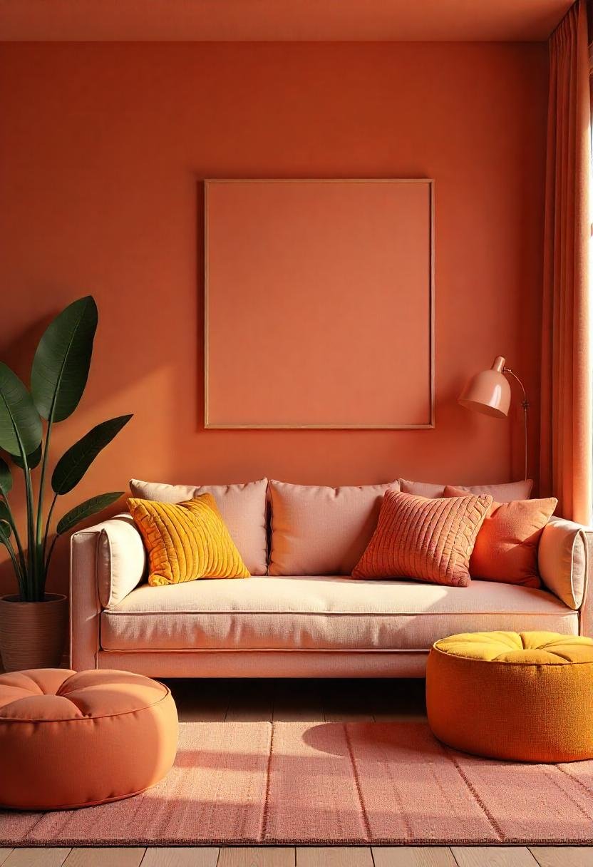 warm-colored area rug