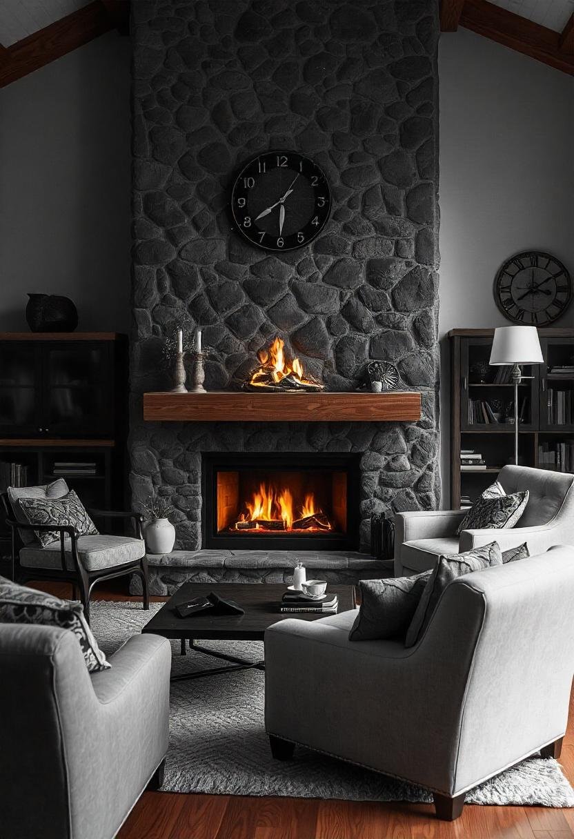 Install a fireplace: