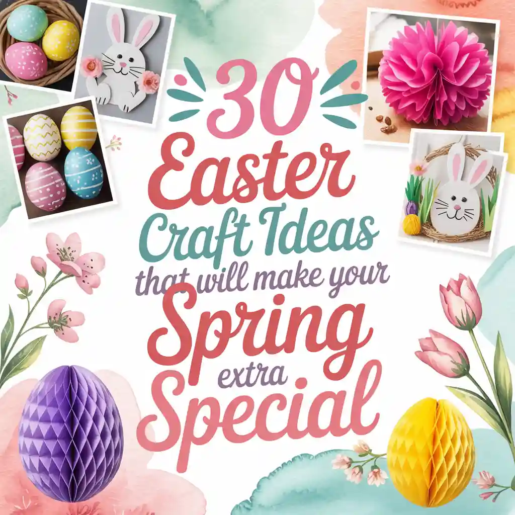 Easter Craft ideas That Will Make Your Spring Extra Special