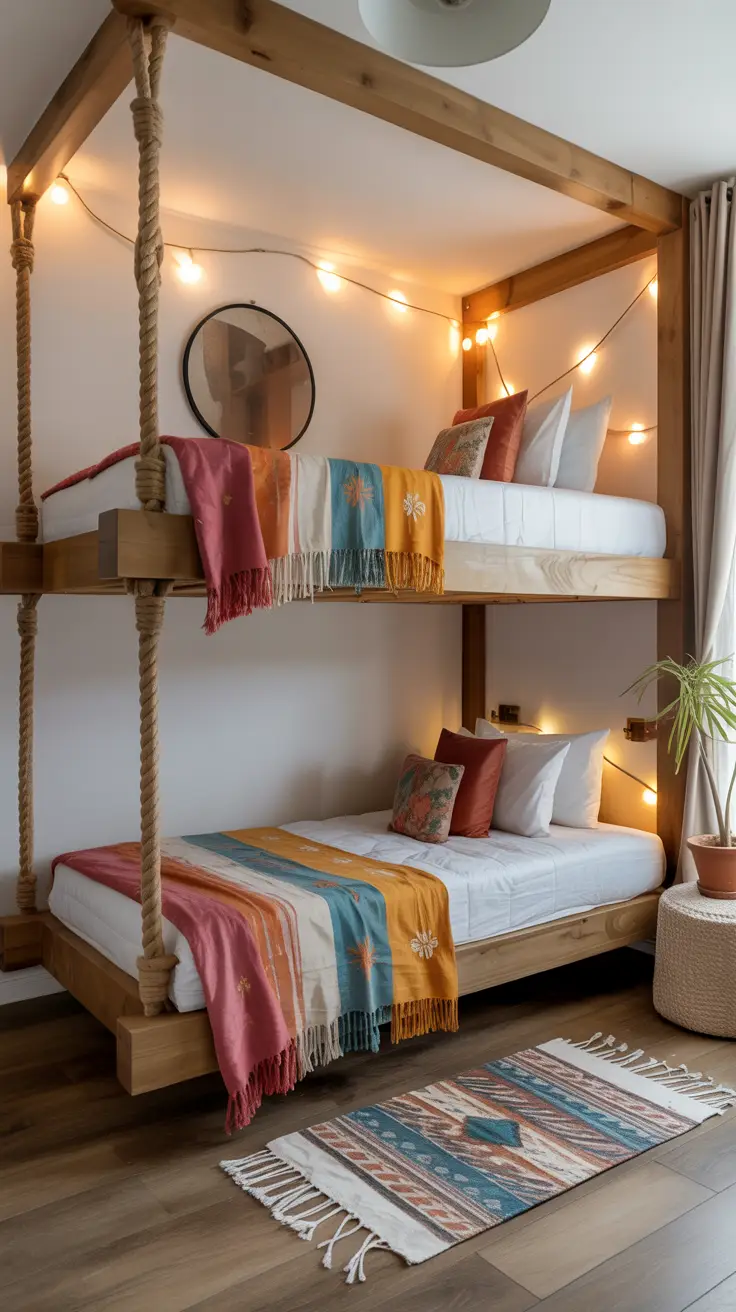 Bohemian Hanging Bunks