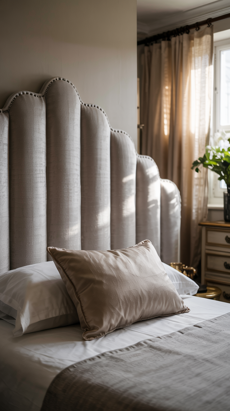 Scalloped Edge Headboard