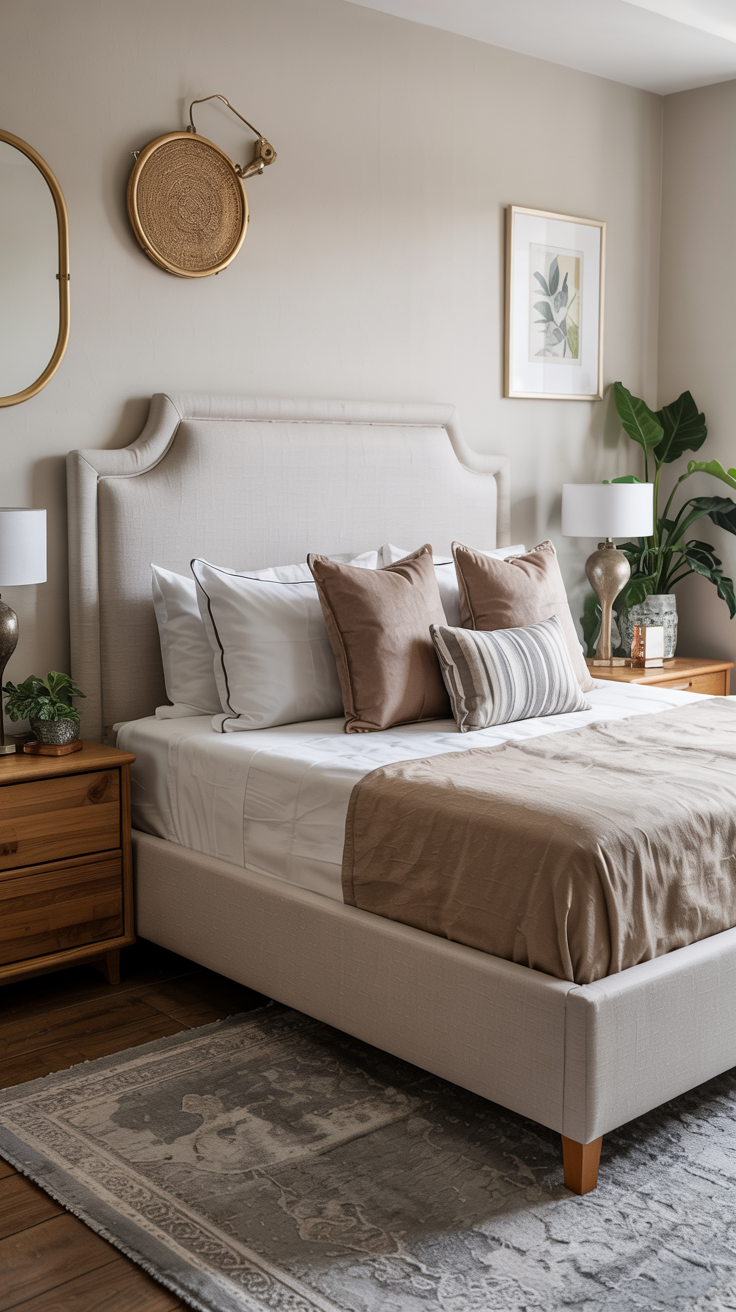 Square-Corner Upholstered Headboard