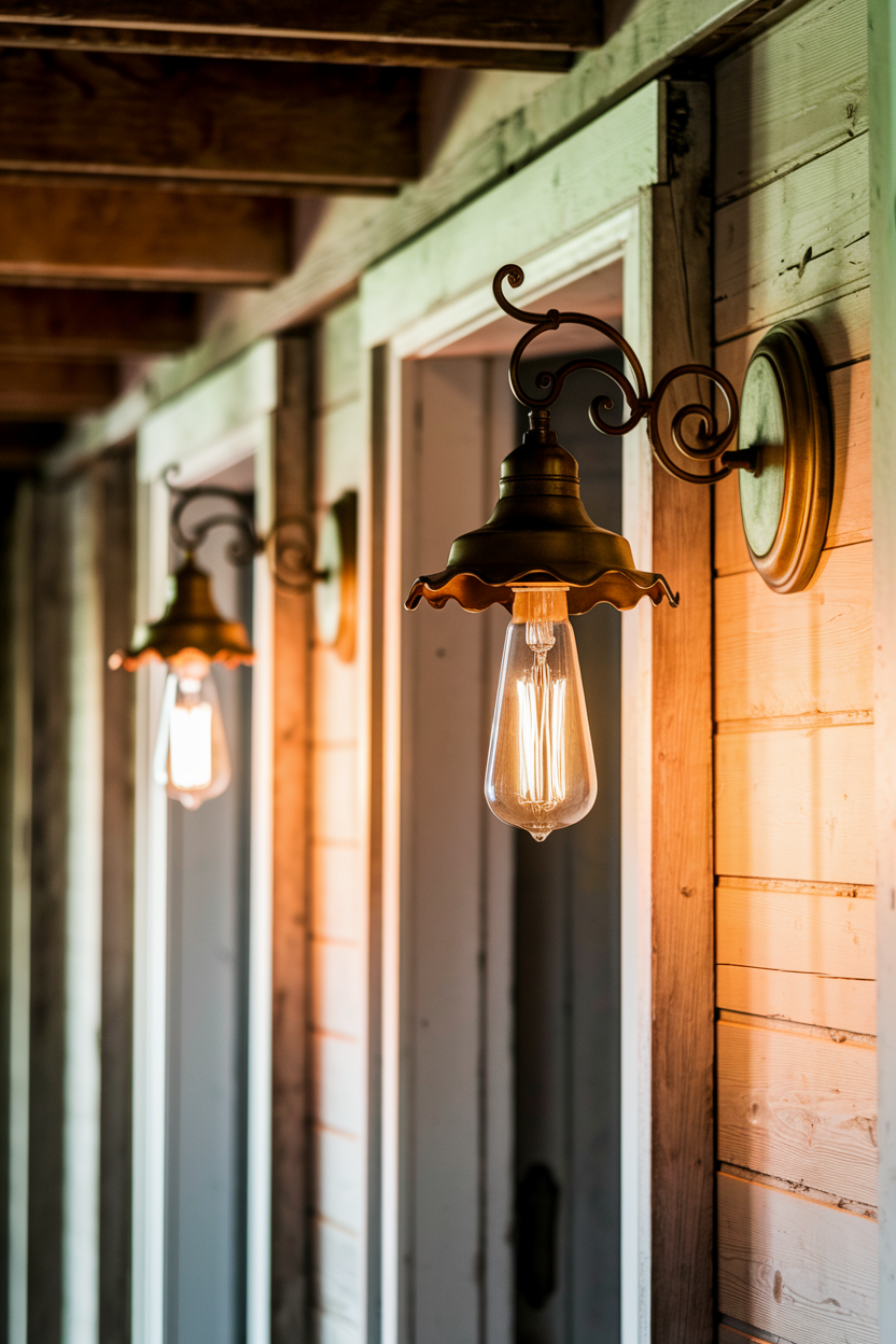 Vintage-Style Wall Sconces