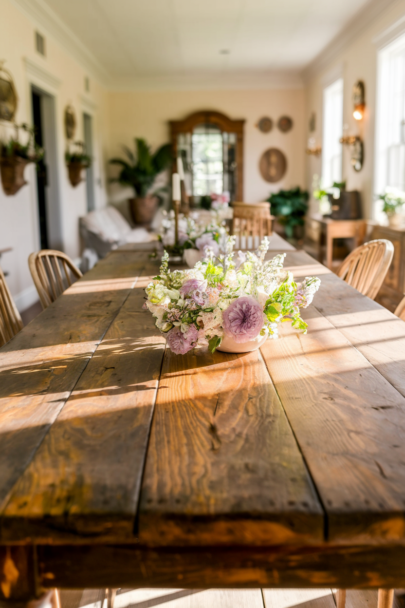 Distressed Wooden Tables