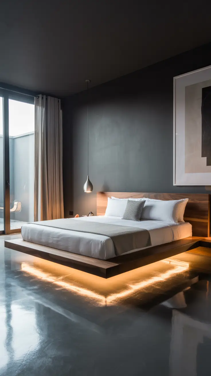 Floating Beds for a Modern Flair