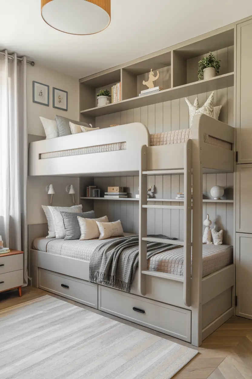 built-in-bunk-beds