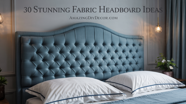 Fabric Headboard Ideas