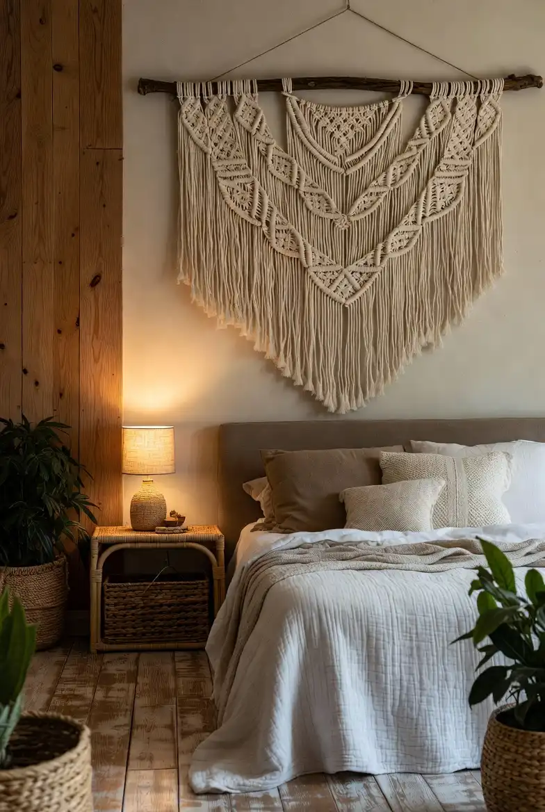 Add Macramé Wall Hangings