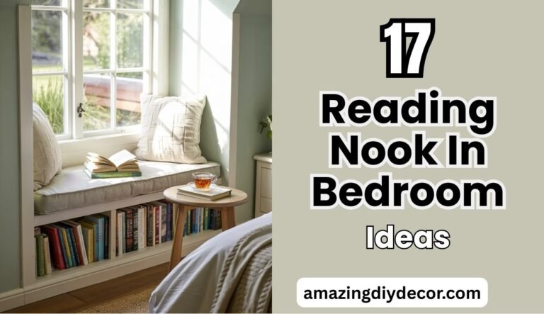 Reading Nook Ideas