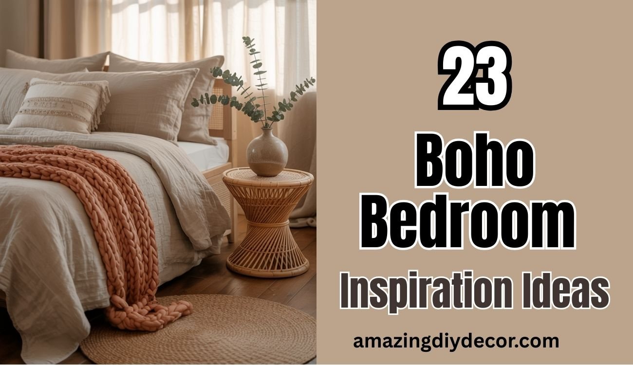 Boho Bedroom Inspiration Ideas
