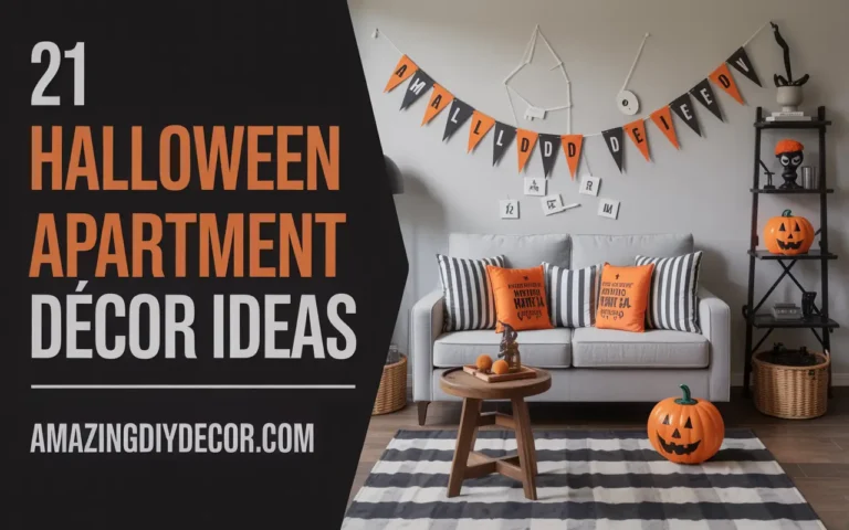 Halloween Apartment Décor