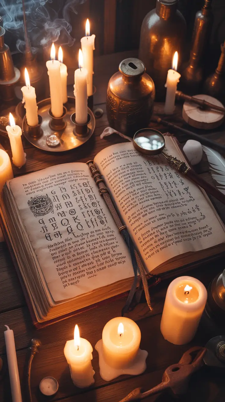 Candlelit Spellbook