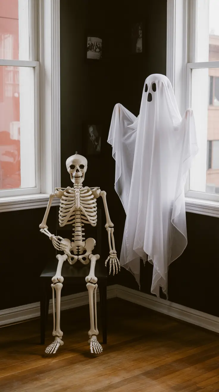 Skeleton or Ghost in the Corner