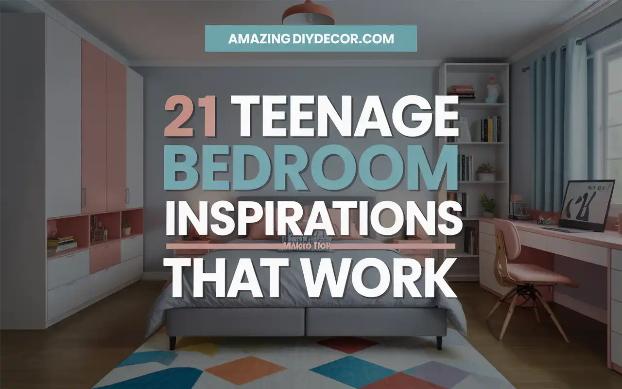 21 Teenage Bedroom Inspirations