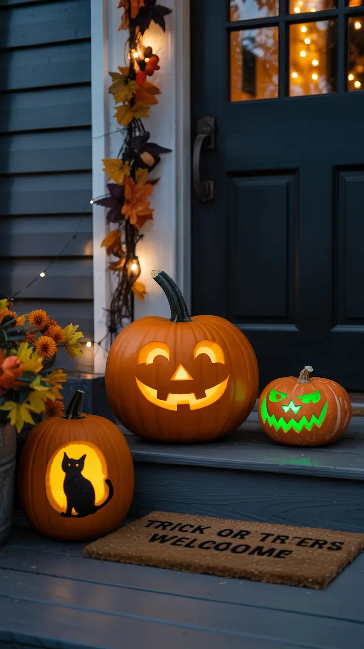 Glowing Pumpkins