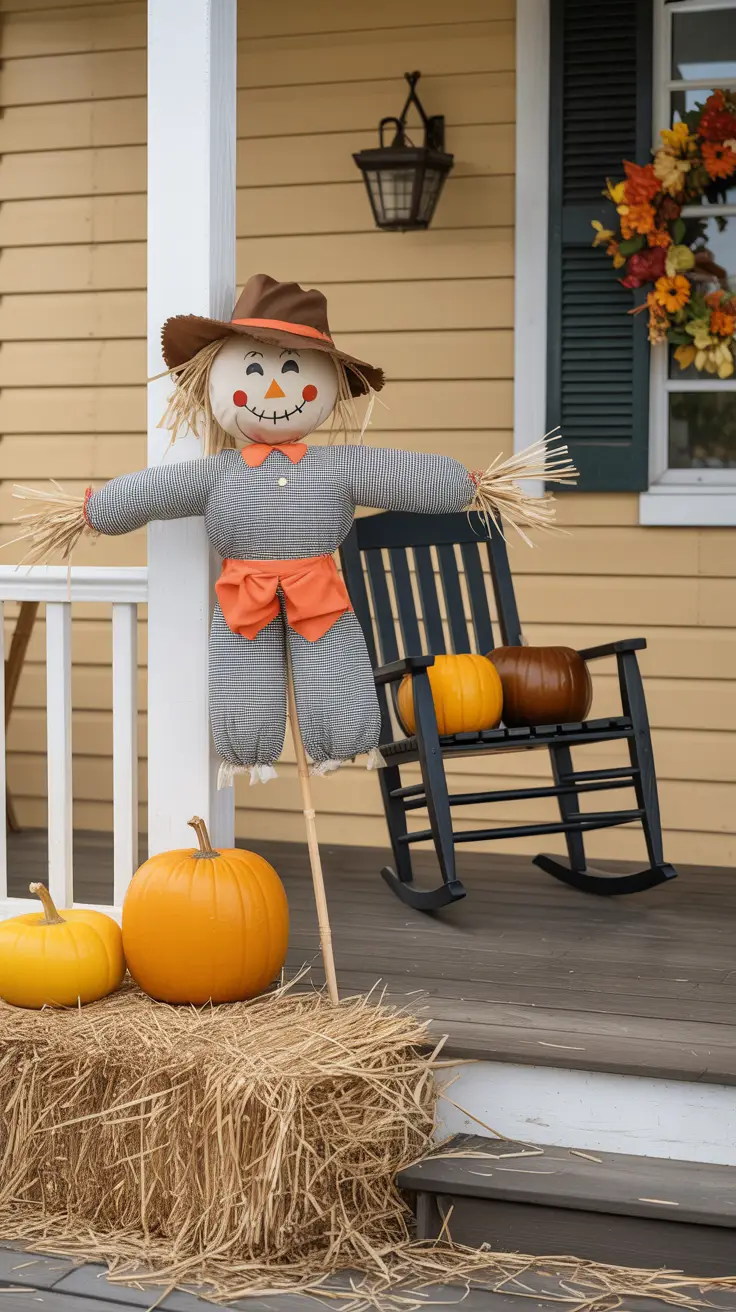 A Whimsical Scarecrow
