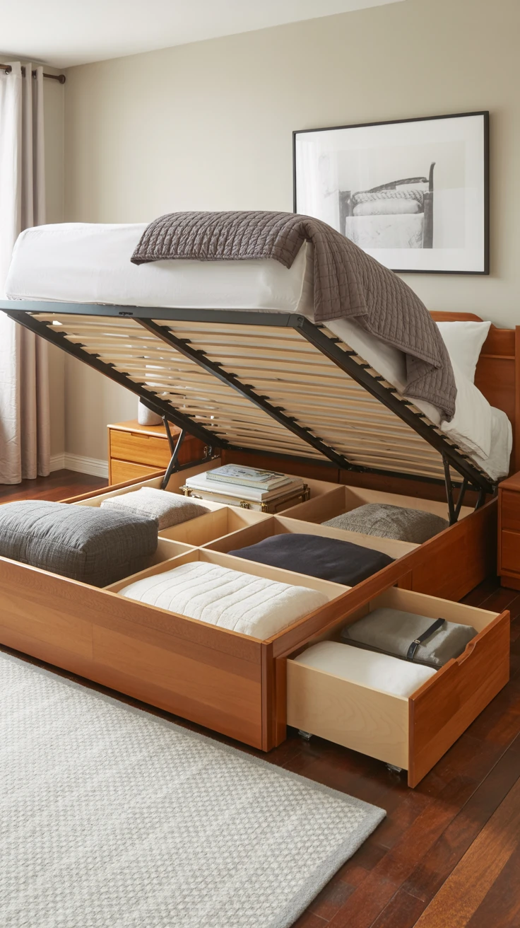 built-in-storage-bed