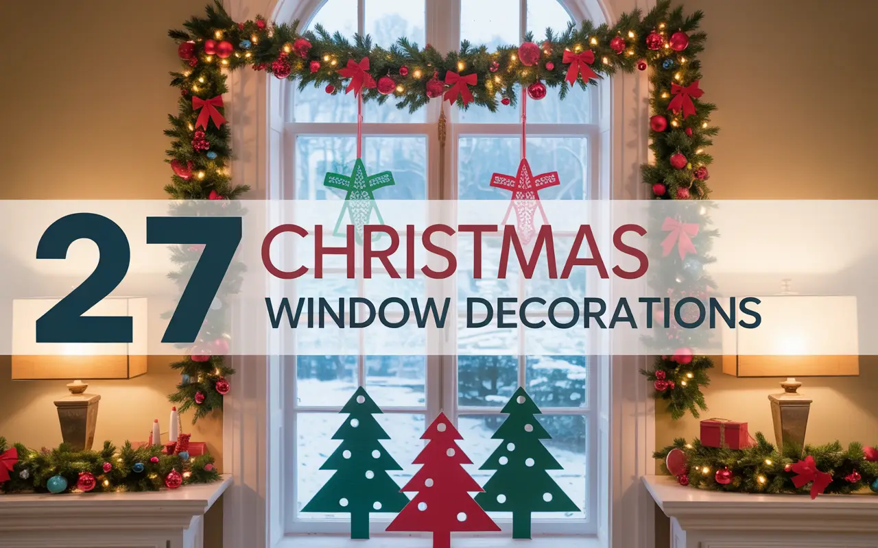 Christmas Window Decoration