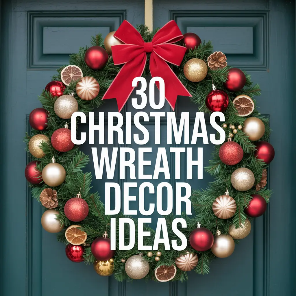Christmas Wreath Decor Ideas