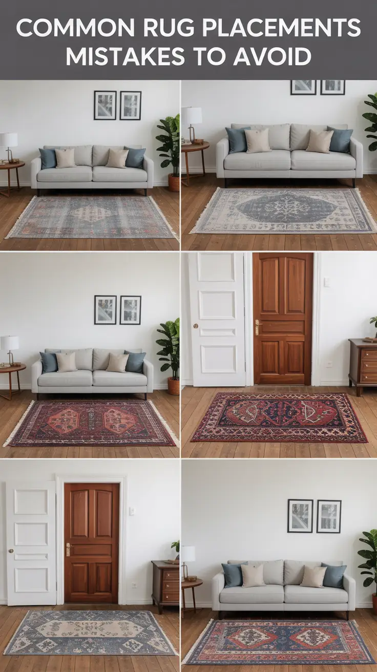 Common Rug Placement Mistakes to Avoid