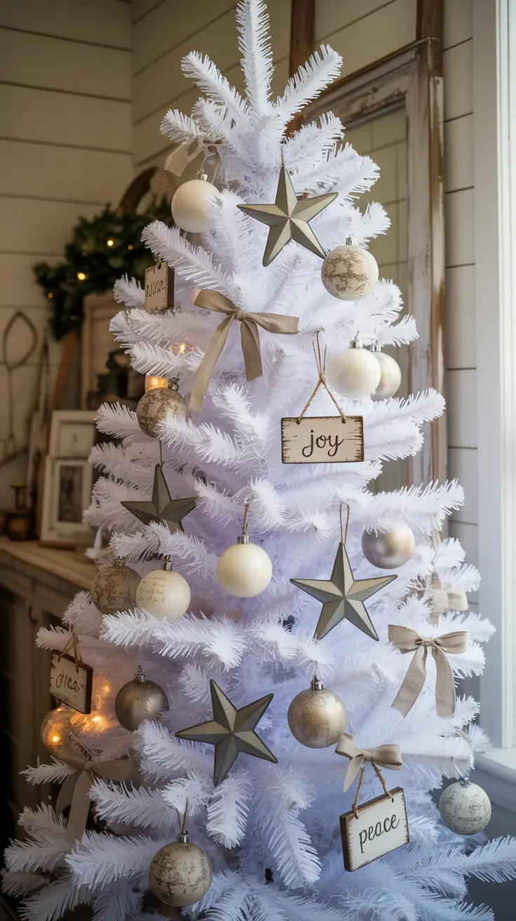 Farmhouse White Tree