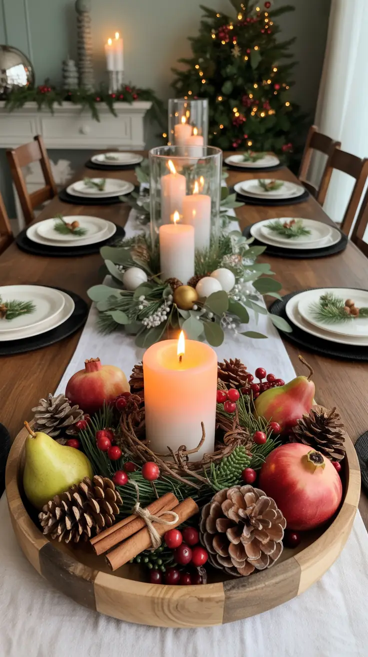 Holiday Table Centerpiece