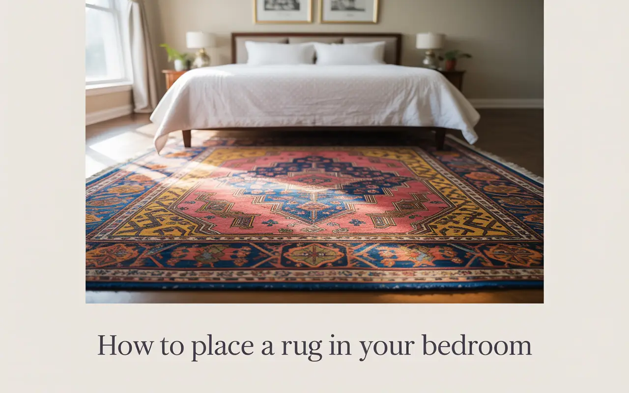 How to Place A Rug in Your Bedroom