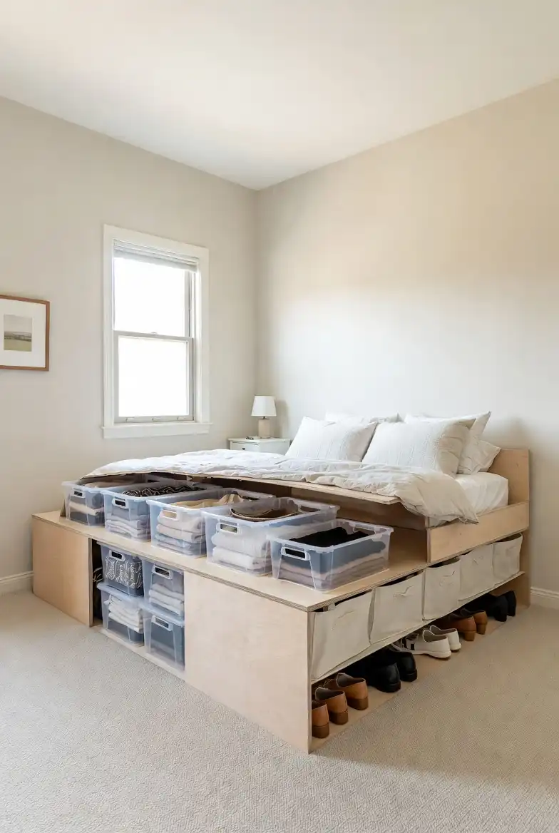 Use Under-Bed Storage