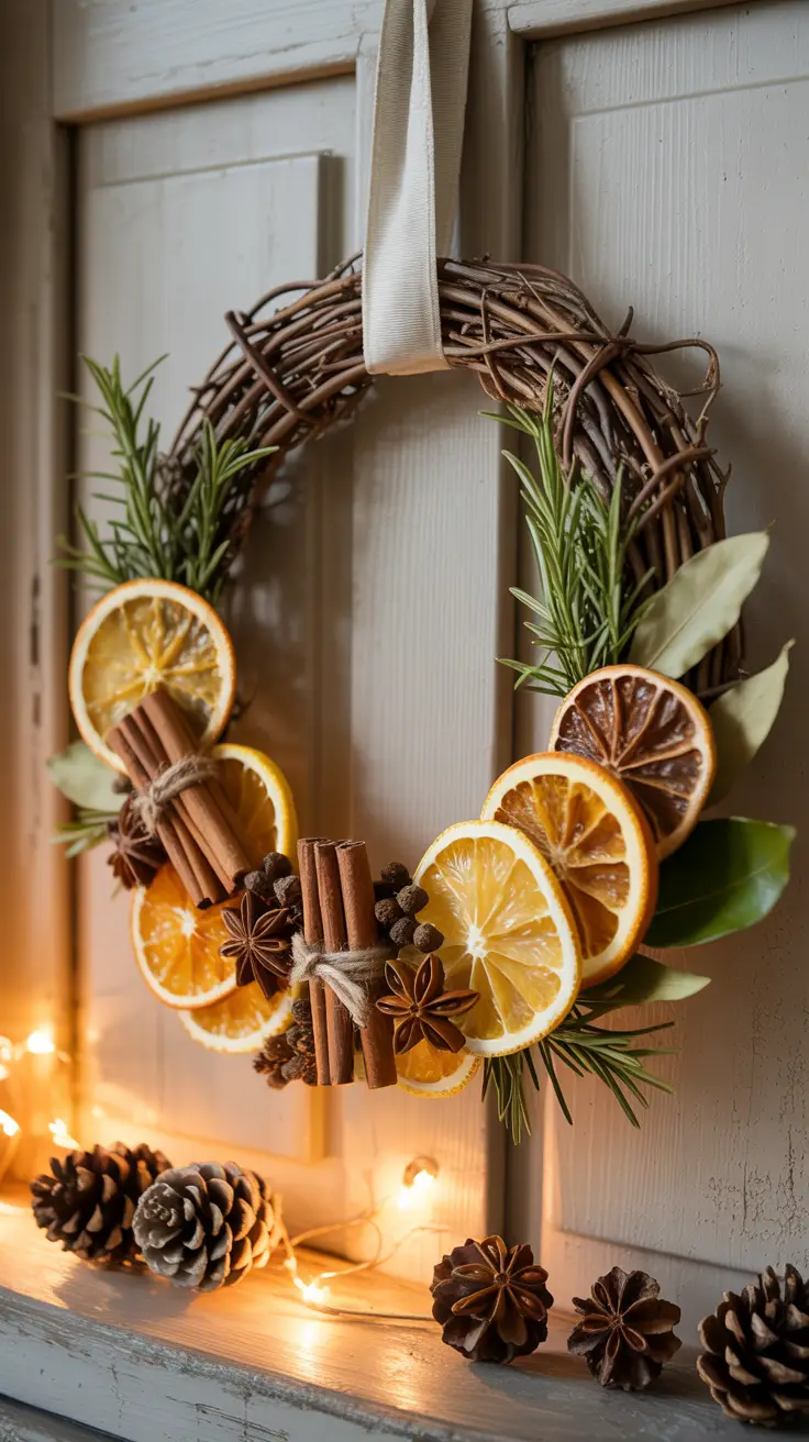  Dried Citrus & Spice Wreath