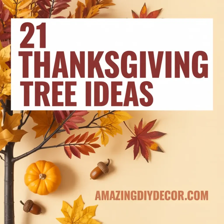 Thanksgiving Tree Ideas