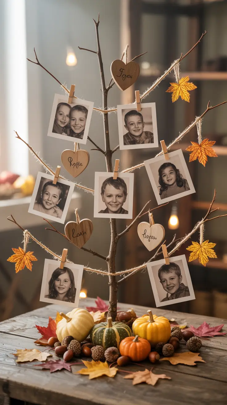 Family Photo Memory Tree
