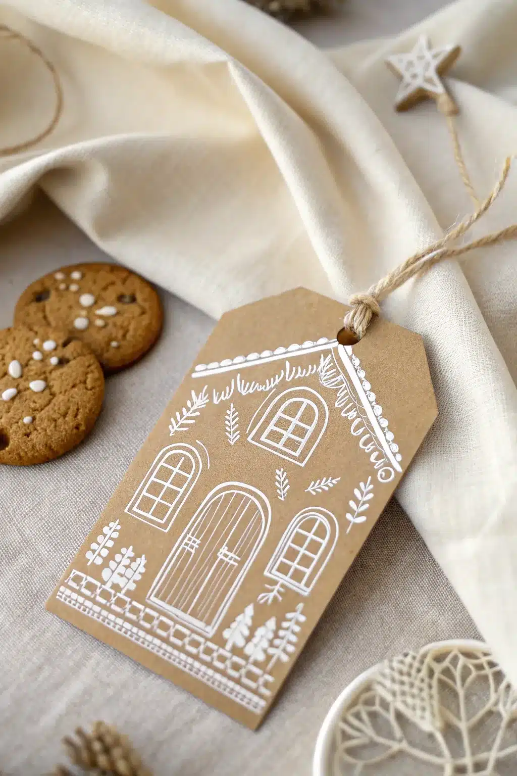 Gingerbread House Tags