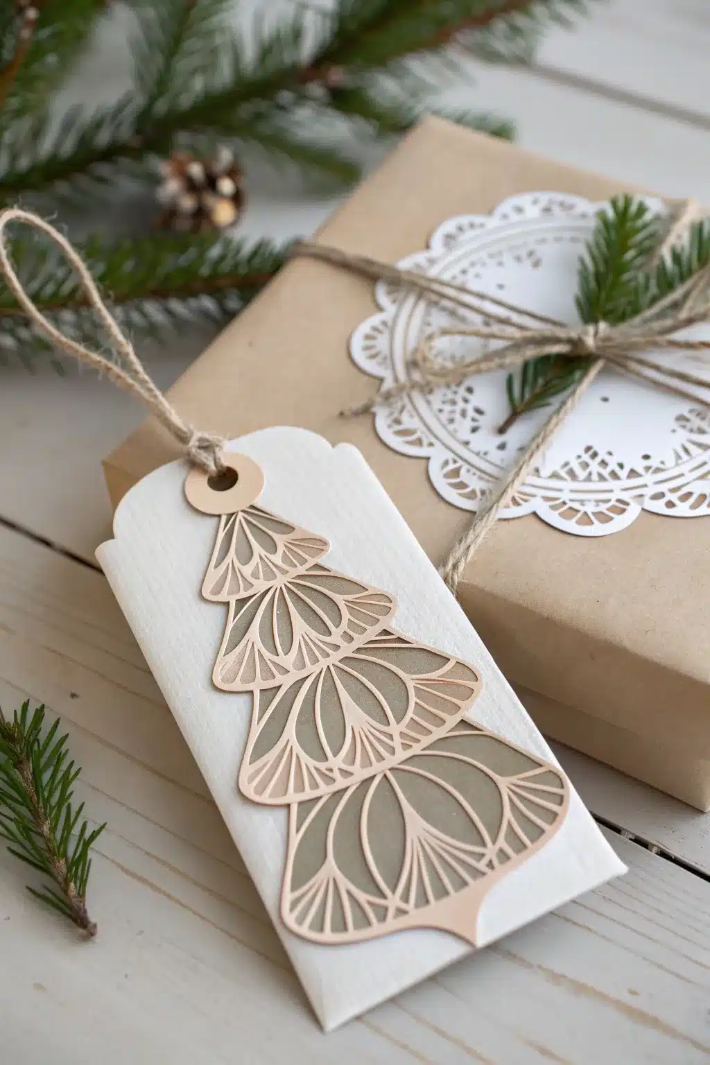 3D Paper Art Tags