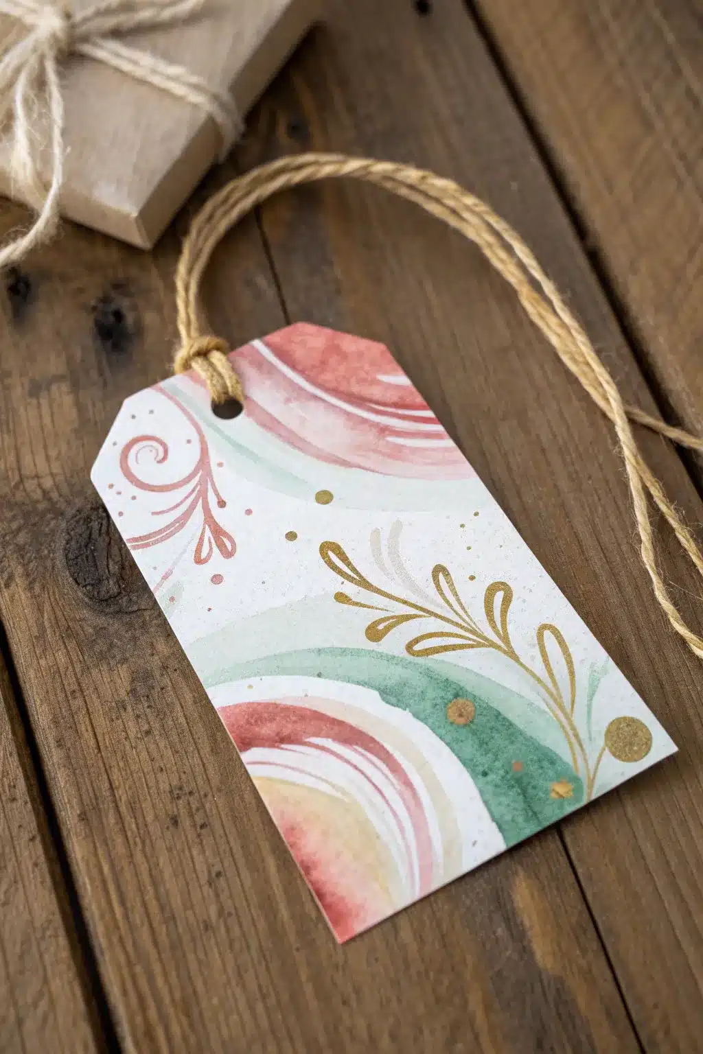 Watercolor Tags