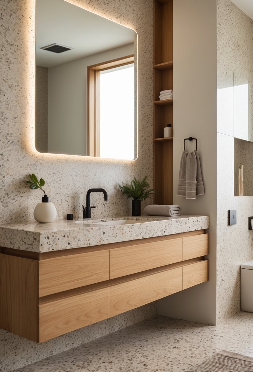 15 Terrazzo Bathroom Design Ideas To Elevate Your Space